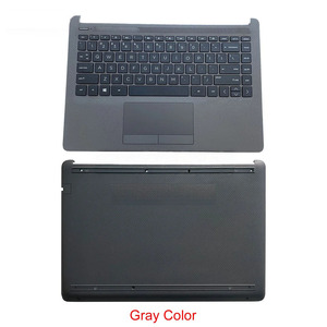 Repose-poignets 14'' neuf avec clavier US (gris) M23367-001 pour <span class=keywords><strong>HP</strong></span> 14-CF 14-DK 240 <span class=keywords><strong>245</strong></span> 246 G8 - Product Image 1