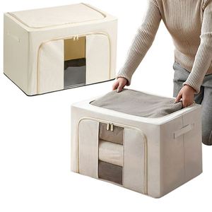 2026 Foldable Easy to Carry Camping Cloth <b>Box</b> Handle With Ample Storage Space - Product Image 1