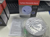 Détecteur de Gaz CO et Alarme d'Intoxication au Monoxyde de Carbone avec Affichage LCD
