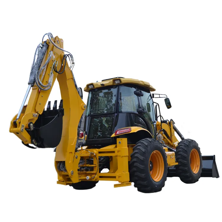 Harga muatan Backhoe roda depan teleskopik Runtx