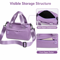 Bolso Bandolera de Nailon Impermeable con Logotipo Personalizado, Bolso de Mano Pequeño para Mujer, Venta al por Mayor, Bolso Mensajero Ligero para Viajes de Negocios, Regalo Promocional