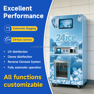 Machine à glaçons commerciale à osmose inverse haute efficacité 24H, production de 459 kg/jour, distributeur automatique, emballage personnalisable - Product Image 4