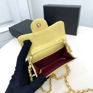Mini Bolso Monedero <span class=keywords><strong>de</strong></span> Cuero con Cadena para Teléfono, Cartera Cruzada <span class=keywords><strong>de</strong></span> Lujo para Mujer - Product Image 3
