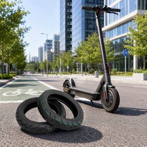 Neumáticos Exteriores de Goma Antideslizantes Duraderos de 9x2 para Patinetes Eléctricos Segway <span class=keywords><strong>Ninebot</strong></span> E22 E25 E45 Xiaomi - Product Image 2