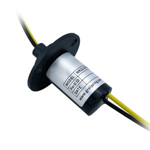 Collecteur électrique à faible puissance 20A, 2 voies, 22mm, type capsule à bride, avec contacts électriques de haute performance et matériaux de contact - Product Image 4