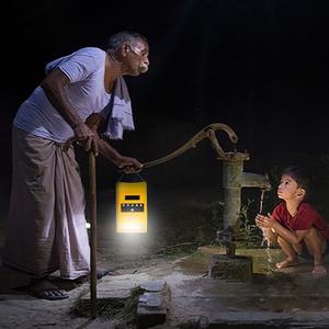 Solar <b>Home</b> Lighting System with FM Radio, Wall Light & 4 Pcs Led Bulb - Product Image 6