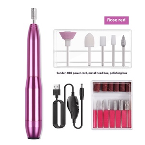 Taladro Eléctrico Profesional para Uñas de 20000 RPM, Pulidor de Uñas de Alta Potencia con Broca Cónica para Pedicura - Product Image 3