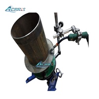 Table de soudage rotative automatique AWP 30 kg, positionneur de soudage pneumatique ACRROS avec oscillateur, support de torche et mandrin 200 mm