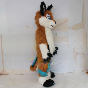 Fabrik Maskottchen Cartoon Filmfigur Design Fuchs Wolf Fursuit Anime Cosplay Wolf Tier Maskottchen Kostüm - Product Image 4