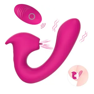 Ylove Clitoris Vibrator G-Spot Licking Massager Licking Vagina Sex Vibrator Toys