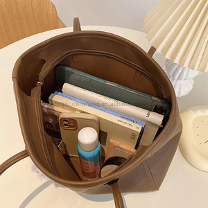 Fashion National PU Ladies Tote Bag With Polyester Portable <b>up</b> to 1L Capacity for Commuting and Daily Use - Product Image 2