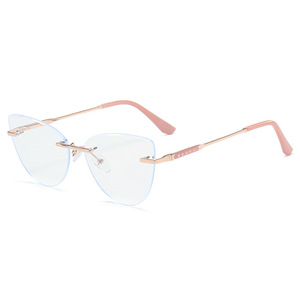 Gafas de Sol Cat Eye SPOEN con Marco de Metal Dorado, Lentes de Resina Anti-Reflejantes, Gafas Decorativas de Moda para Mujer - Product Image 4