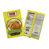 Sac d'emballage en plastique de qualité alimentaire avec feuille laminée en aluminium Sachet Muffin Fin Seal Sac d'emballage en plastique pour barre à biscuits