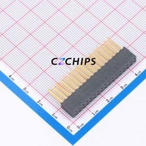 SSQ-117-03-G-D Pin Socket Through hole Component (THT),P=2.54mm Connector 2.54mm 2.54mm Through Hole Double Row - Product Image 1
