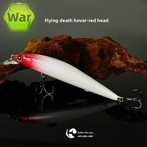 Señuelo de Swimbait muerto de tira larga de Material ABS para lubina, perca de agua dulce, tilapia, Fondo de Pesca, Técnicas de pesca, río, lago, Marlin - Product Image 6