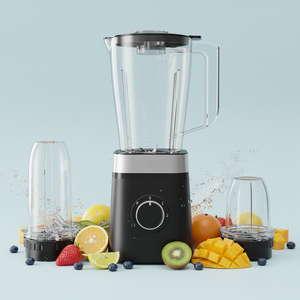 <span class=keywords><strong>Blender</strong></span> électrique RANBEM 500W, moteur en cuivre pur, vitesse variable, capacité 1800ml, pour la cuisine domestique - Product Image 1