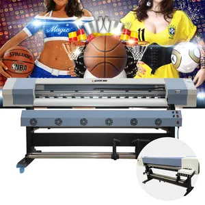 Ripstek brand 1.8m poster plotter printer with dx5,dx7,xp600 printhead eco solvent printer for outdoor vinyl flex banner printer