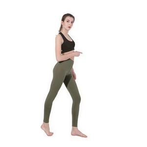 Hecho de Color sólido Leggings para las mujeres Stretch pantalones de Yoga gimnasio sin costura Leggings - Product Image 2