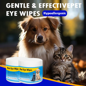 Prix usine enlever les yeux gunk efficacement nettoyage toilettage biodégradable <span class=keywords><strong>bio</strong></span> <span class=keywords><strong>lingettes</strong></span> <span class=keywords><strong>pour</strong></span> les yeux <span class=keywords><strong>pour</strong></span> animaux de compagnie meilleures <span class=keywords><strong>lingettes</strong></span> nettoyantes <span class=keywords><strong>pour</strong></span> les yeux de <span class=keywords><strong>chien</strong></span> chat - Product Image 6