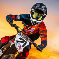 Lunettes de motocross MX BMX personnalisées, casque transparent pour ATV avec verres cylindriques, nouvelles lunettes de sport pour moto tout-terrain