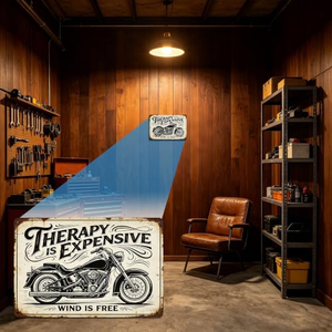 Cajas Metálicas de Hojalata al por Mayor de Fábrica, Letreros de Hojalata Retro de Lujo Personalizados para Decoración de Paredes de Bares y Garajes - Product Image 4