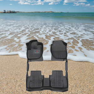 SENGAR nuevo diseño conductor de mano derecha <span class=keywords><strong>EVA</strong></span> 3D/5D PU cuero alfombrillas de coche Toyota Camry Fortuner estilo de lujo PVC China - Product Image 2