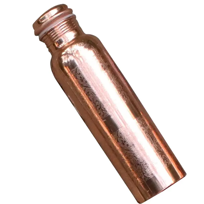 Sturdy Multifunction Copper Stainless Steel Water Bottle With Straw Lid from China white tumblers stainless steel