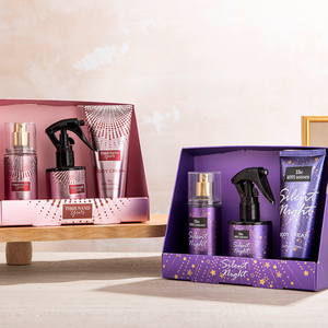 Set de Regalo de Navidad de 3 Piezas para Mujer, Fragancia, Perfume de 75 ml, Splash Corporal de 100 ml, Bruma Capilar Perfumada de 100 ml, Crema Hidratante Corporal - Product Image 2