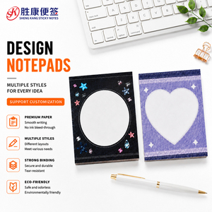 Custom Design Self Adhesive Sticky Note <b>Pads</b> Portable Decorative <b>Memo</b> <b>Pads</b> Premium Paper Notepads Stationery for Office School - Product Image 1
