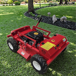 Electric Self-Propelled 4-Stroke <strong>Lawn</strong> <strong>Mower</strong> DIY Cordless Remote Control Lawnmower for Home Use - Product Image 5