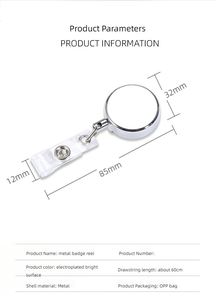 Premium Metal EasyPull <b>Buckle</b> with Glossy Finish Ideal for Customized Gifts and Promotions - Product Image 2