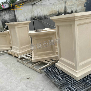 New Magic <b>Stone</b> Grc Roman Columns Villa Club Hotel Outdoor European Style Pillars - Product Image 1
