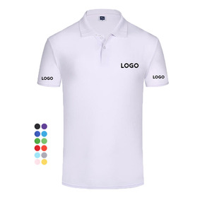 High Quality Breathable Men's Golf Polo Shirt Custom logo Men's Short Sleeve Uniform Polos Sales Promotion Work Polo Shirts Men