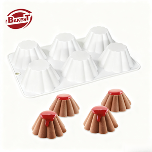 <span class=keywords><strong>Moule</strong></span> <span class=keywords><strong>à</strong></span> gâteau en silicone rectangulaire personnalisé pour la fabrication de gâteaux <span class=keywords><strong>à</strong></span> la mousse au rhum français, résistant <span class=keywords><strong>à</strong></span> la chaleur, compatible four, sac OPP, fabrication de chocolat - Product Image 3