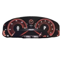 Pour BMW Série 5, affichage numérique couleur de l'instrumentation de bord, jauge de vitesse, jauge de niveau d'huile, compatible avec G30 X3 G01 X4 G02 ID6, écran LCD complet