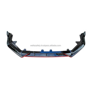 Welta - Difusor de Parachoques Delantero para Automóvil, Alerón de ABS/ABS+PP, Negro Pulido, Estilo Original, Pieza de Modificación - Product Image 2