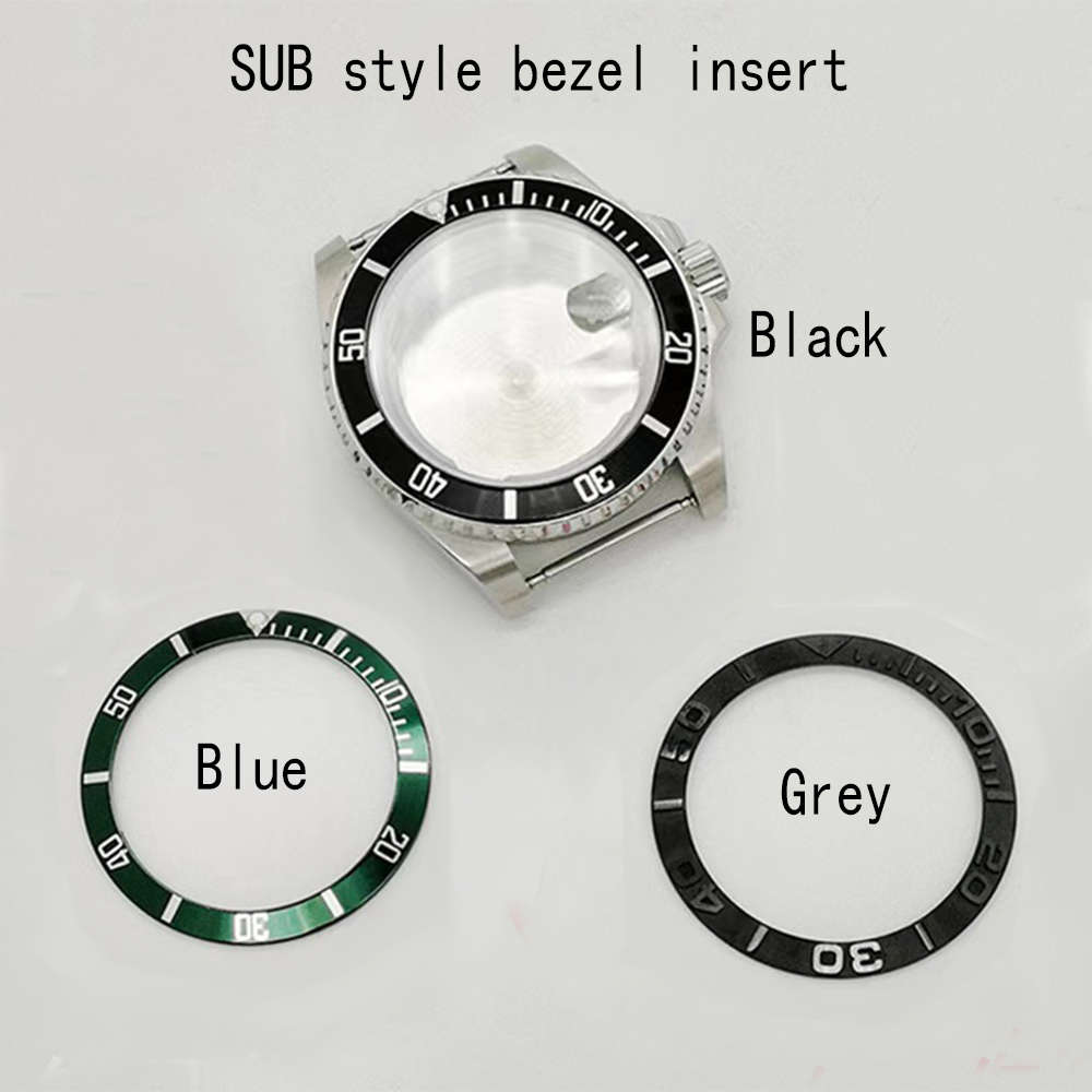 40mm 316l Stainless Steel Watch Case For Rlx Sub Gmt 2813 8200 8215 2836 30 Meter Waterproof