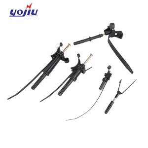 YJPF4 Type isolé 75mm câbles de toiture <span class=keywords><strong>anneau</strong></span> lisse avec capuchon de fer en plastique en acier de 12mm pour fixation de clous en béton - Product Image 2