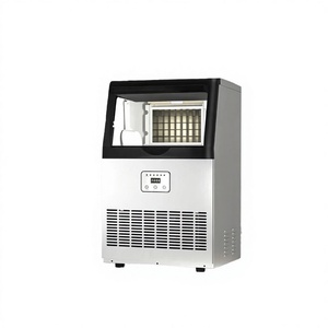 BLG Small Commercial <b>Ice</b> <b>Maker</b> 40kg/day Capacity Automatic Defrost Anti-Fog Doors Energy Efficiency A++ Beautiful Cubes for BLG- - Product Image 2