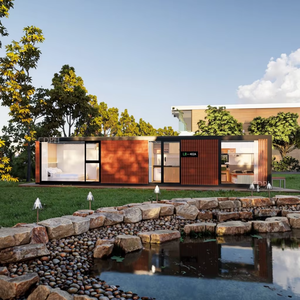 Một phòng tắm đúc sẵn container nhà phẳng gói thép phòng khách sạn prefab sống với sự thoải mái và thuận tiện - Product Image 1