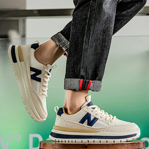 Nuove scarpe da uomo BOLUNE: nuova superficie in Mesh, scarpe sportive Sole morbide traspiranti e comode, scarpe versatili e Casual - Product Image 5
