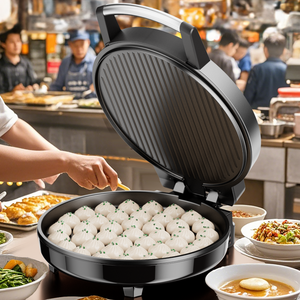 Sartén Eléctrica Portátil, Cocina Eléctrica <span class=keywords><strong>para</strong></span> Pizza, Pan Plano, Pita, Tortilla - Product Image 1