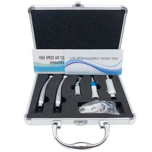 Turbina de aire Dental de baja velocidad, Kit de piezas de mano quirúrgicas de alta velocidad con paquete de aluminio - Product Image 2