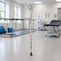 Béquille de soutien du bras rétractable en aluminium réglable pour personnes âgées, idéale pour les courses et les promenades en parc