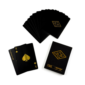 Cartes de jeu de <span class=keywords><strong>poker</strong></span> et de boisson pour adultes conçues sur mesure, en plastique écologique, coins arrondis, personnalisables, cartes de jeu de fête - Product Image 2