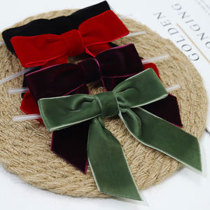 Noeud de décoration en velours irisé de luxe OEM en polyester PP fait à la main pour Noël, mariage, anniversaire, Saint-Valentin - Product Image 6