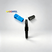 Conector de Fibra Óptica Monomodo SC de Baja Pérdida para FTTH, de Ensamblaje en Campo, Sin Fusión, Conexión Rápida, 55mm, HC01 c SX SC UPC