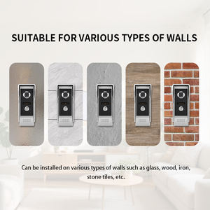 <span class=keywords><strong>Sonnette</strong></span> vidéo intelligente avec écosystème <span class=keywords><strong>de</strong></span> compatibilité à commande vocale <span class=keywords><strong>de</strong></span> 7 pouces pour complexes commerciaux - Product Image 2