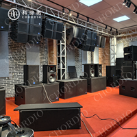Altavoz de Columna Activo CHORDIO SYC, Sistema de Sonido Profesional Line Array para DJ, Altavoces de Audio para Exteriores, Sistema de Sonido PA para Actuaciones en Escenario