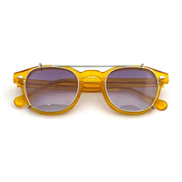 Lunettes de soleil polarisées en acétate, fabriquées à la main à prix compétitif, lunettes à clipser